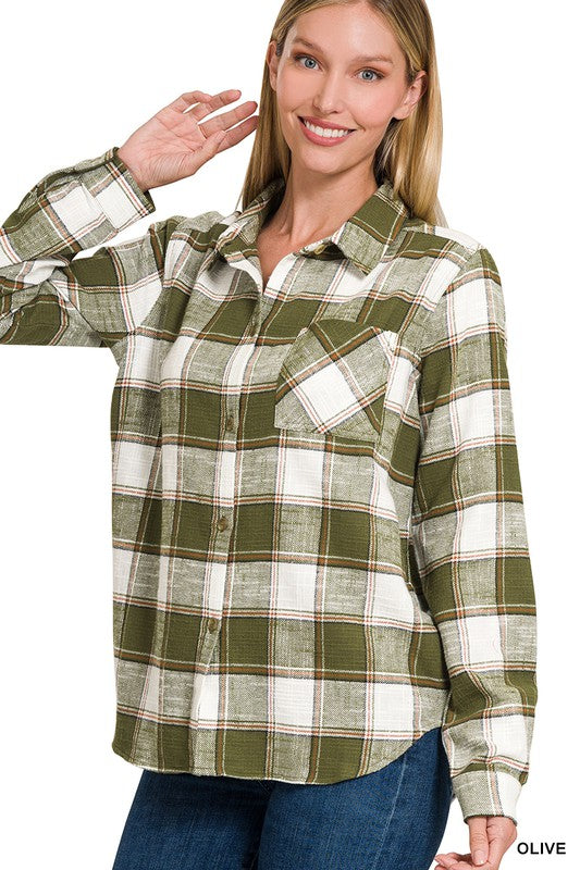 Skipper Plaid Shacket