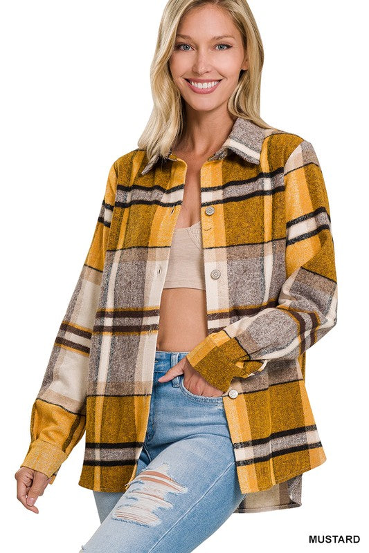 Emma Plaid Shacket