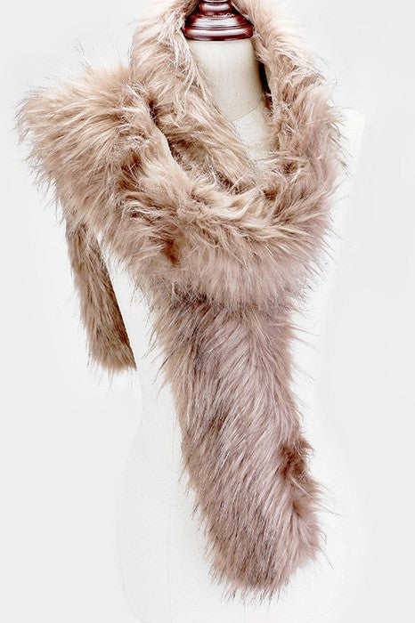 Faux Fur Scarf