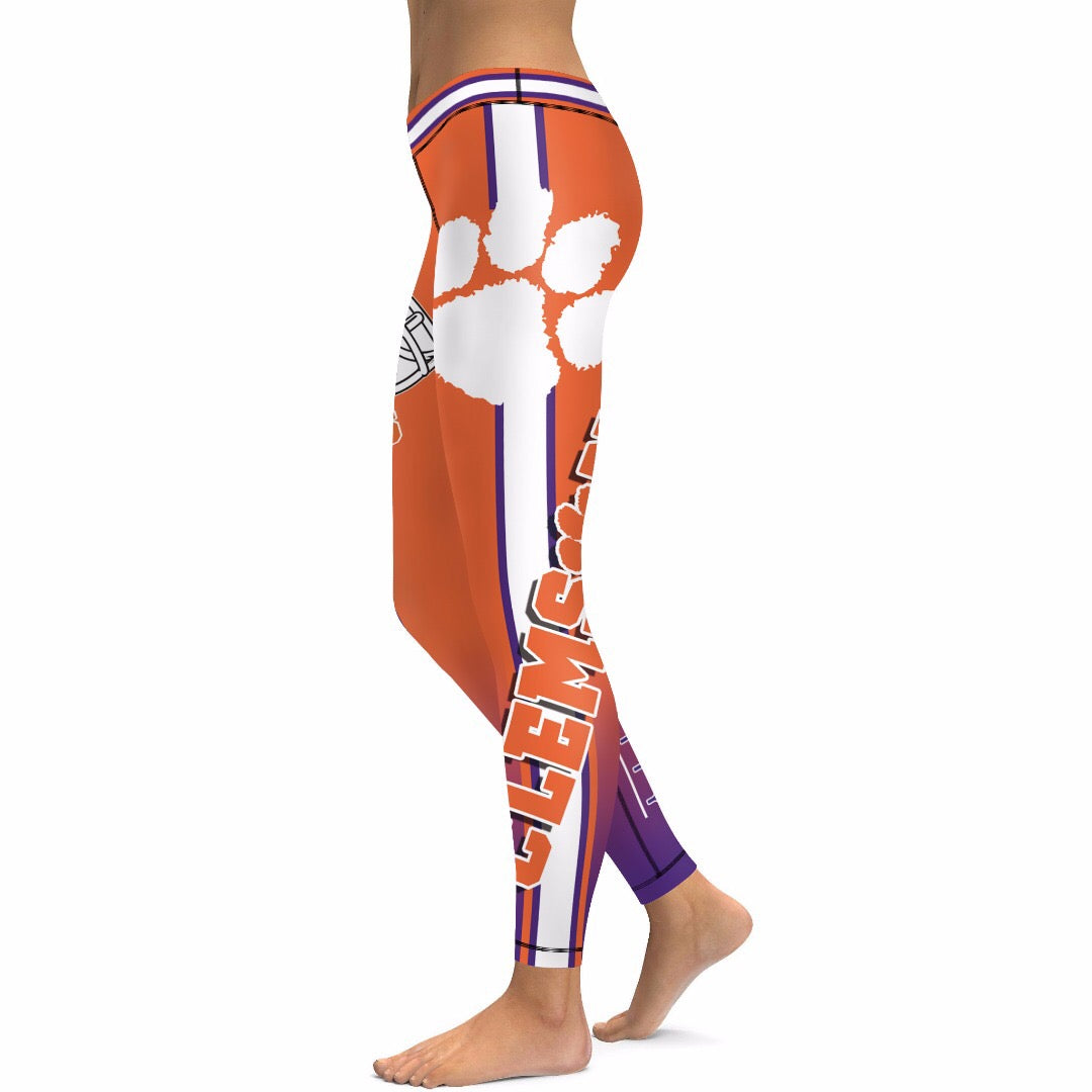 Clemson Leggings